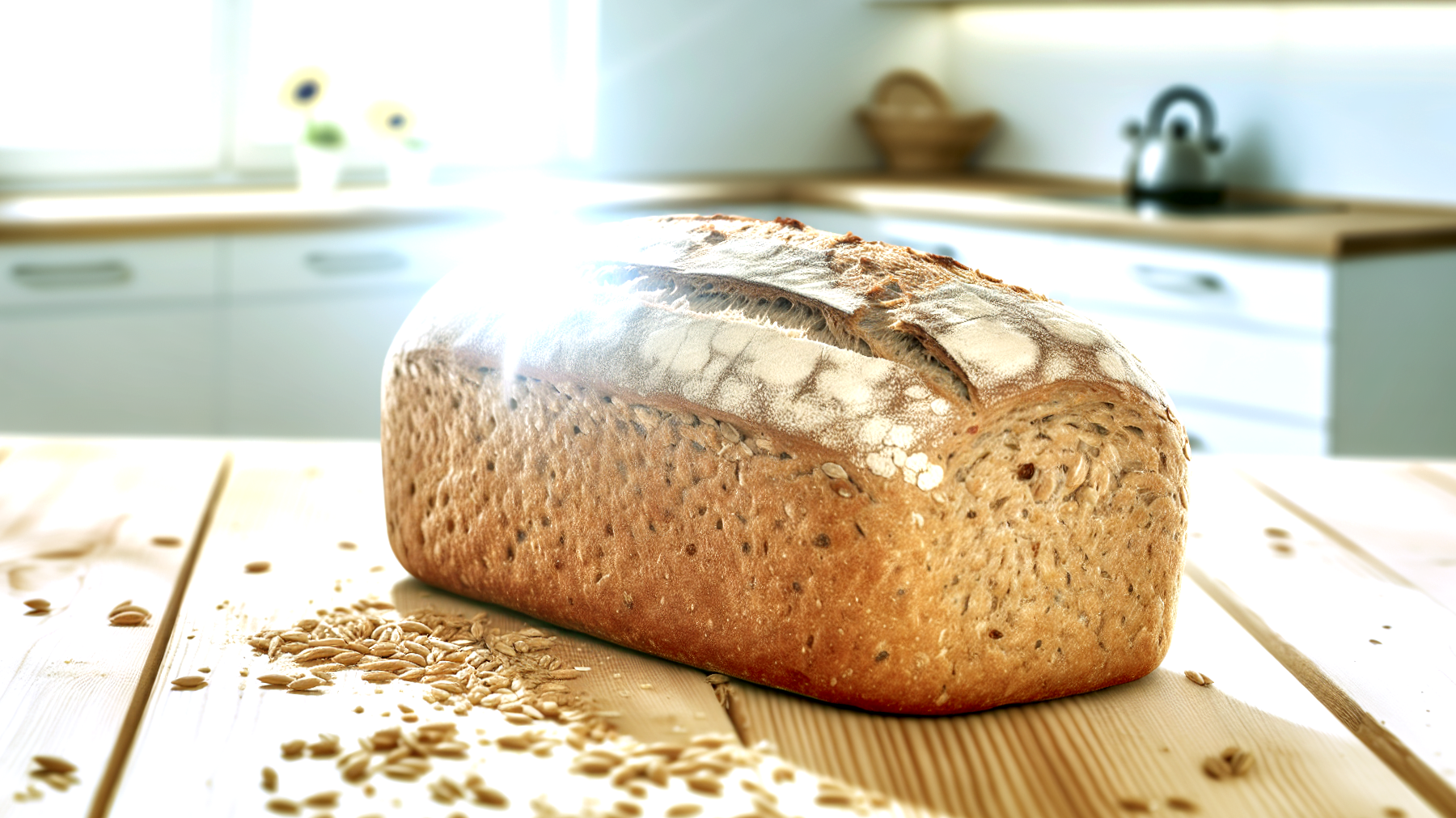 Pane intrecciato farina integrale arte culinaria"